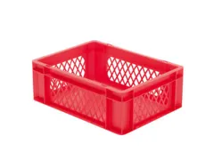 Euronorm-Stapelbak 13l H X L X B 145x400x300mm Rood