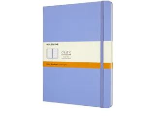 Notitieboek Moleskine XL 190x250mm lijn hard cover hydrangea blue - 2