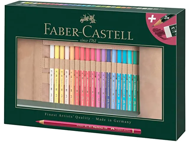 Roletui Faber Castell Polychromos potloden 30 stuks