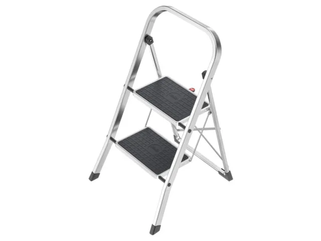 marchepied pliant,2marches a. tapis antidérapants,estrade H 460mm
