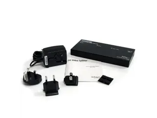 2-poorts Dvi Video Splitter Met Audio - 1