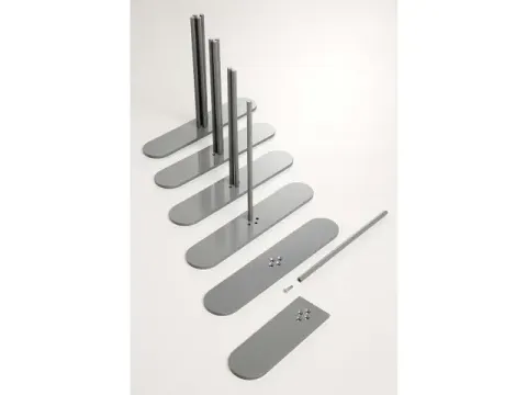 OUTLET Smit Visual voet voor scheidingswanden vrijstaand