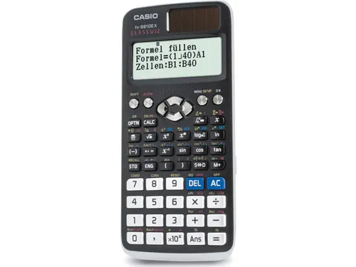 wetenschappelijke rekenmachine FX-991DECW Duitstalig