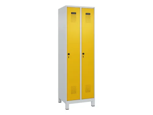 locker voor scheiding van kleding,HxBxD 1950x600x500mm,2vak