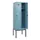 schoollocker,HxBxD 1950x600x500mm,2vak,vak B 300mm,draaigrendel