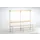 omkleedbank,HxLxD 1650x2000x375mm,houten lijst,frame staal RAL7035