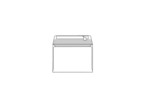 Envelop C5 162x229mm Venster Links Strip Naturel wit houtvrij ECF