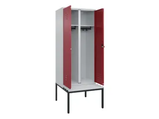 locker voor scheiding van kleding,HxBxD 2120x800x815mm,2vak - 2