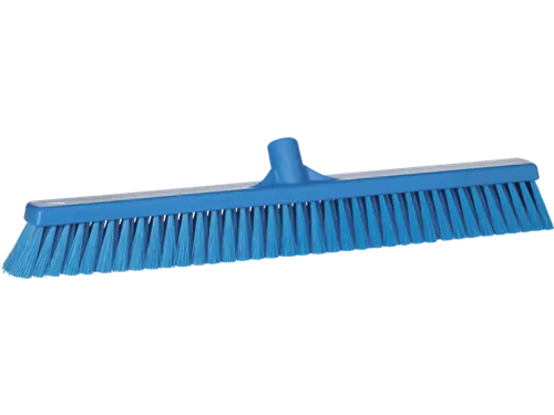 Zachte Brede Bezem Blauw 60cm