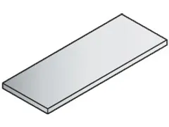 Stalen bodem,v. universele kast,BxD 930x400mm,draagverm. 70kg,staal