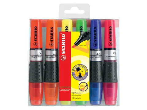 Markeerstift Stabilo Luminator Xt Assorti 6Stuks In Etui