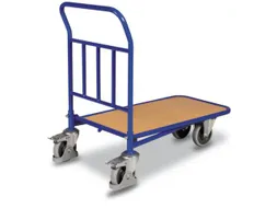 Platformwagen 500kg Laad H 314mm Laadvlak 1000x700mm Ral 5010