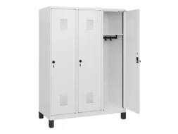 schoollocker,HxBxD 1630x1200x500mm,3vak,vak B 400mm,draaigrendel