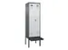 locker met bank,voor scheiding van kleding,HxBxD 2120x600x815mm,2vak