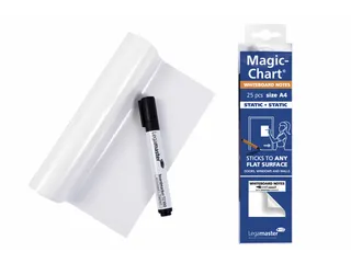 Legamaster Magic-Chart notes Whiteboard folie A4 20x30cm Wit 25 vel - 6