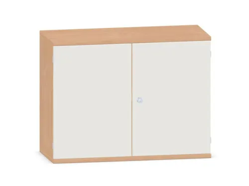 kantoorkast,HxBxD 770x1000x430mm,decor romp beuken,decor front wit