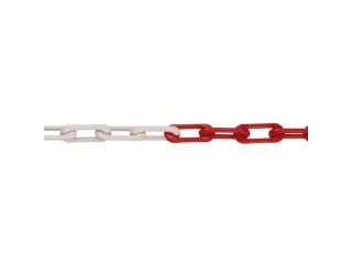 Afzetketting Nylon L 50M Breuklast 340Dn Rood/wit - 1
