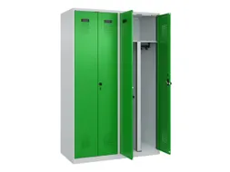 PBM-locker,HxBxD 1850x1200x500mm,4vak,vak B 300mm,draaigrendel