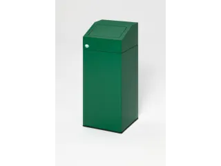 Afvalverzamelaar 45 liter 790x320x320mm sticker groen glas RAL6001 - 3