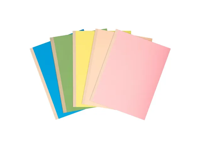 10 mappen met uitrekbare linnen rug Forever 320g/m2 24x32cm