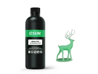 eSun eResin-PLA UV/LCD 3D-printerhars Gras Groen 1kg 405nm - 1