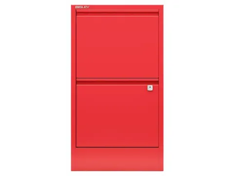 hangmappenkast HxBxD 672x413x400mm 2hangmappenframes rood