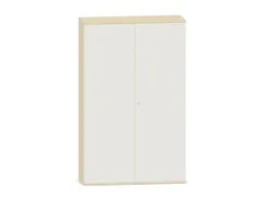 kantoorkast,HxBxD 1920x1200x430mm,decor romp esdoorn,decor front wit