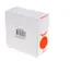 Etiket Rillprint 35mm 500st op rol fluor rood
