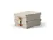 Leitz Puro Opbergdoos met deksel medium laag 8L set van 2 beige