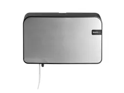 Euro Products 441093 Toiletpapierdispenser coreless QuartzLine Zilver