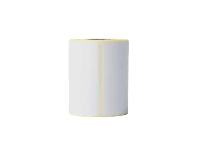 Le rouleau d'étiquettes prédécoupées BDE-1J044076-066 mesure 76 mm