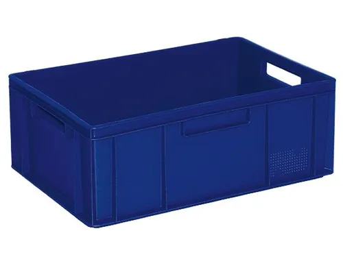 Euronorm Stapelkrat Pe 220x600x400mm 43liter Blauw