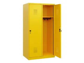 schoollocker,HxBxD 1530x800x500mm,2vak,vak B 400mm,draaigrendel - 1