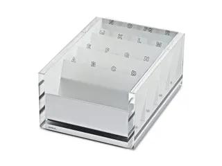 Acryl box voor visitekaartjes MAULacro Transparant - 1