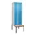 Z-garderobekast,HxBxD 2120x600x815mm,2vak,vak B 300mm,cil.-slot