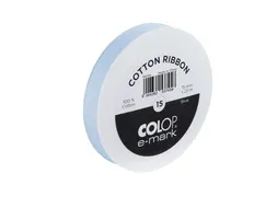 Lint Colop E-mark 15mmx25m blauw
