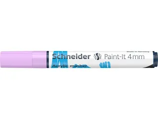Acrylmarker Schneider Paint-It 320 4mm pastel lila - 1
