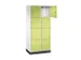 armoire multicases grand volume,HxlxP 1950x820x500mm,2x4compartiments