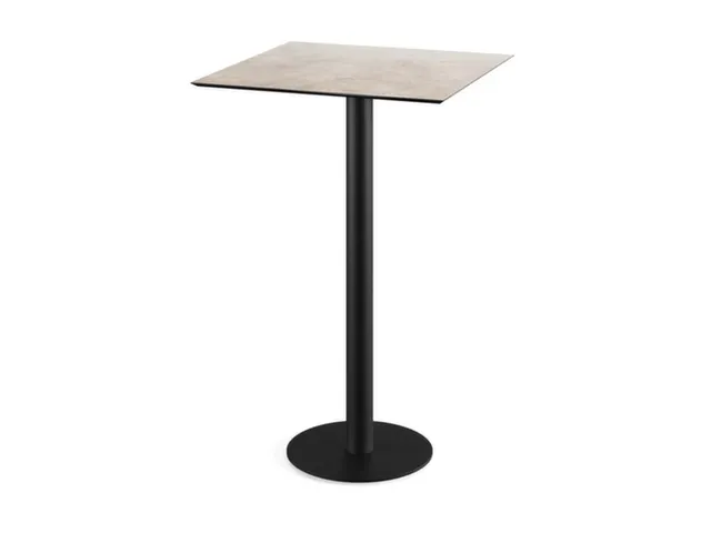 statafel,HxBxD 730x700x700mm,rechthoekig,schotelvoet van staal