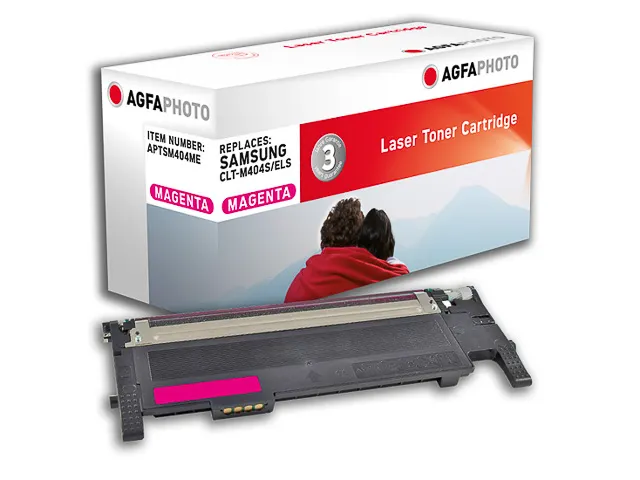 APTSM404ME AP SAMSUNG CLTM404S SLC toner magenta rebuilt 1000pagina's