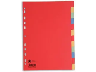 Elba Tabbladen A4 11-Gaats 12-Delig 160gr Assorti - 1