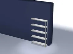 magazijnstelling,aanbouwveld,HxBxD 2000x1300x300mm,vaklast 125kg