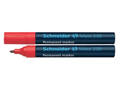 Viltstift Schneider Maxx 230 rond rood 1-3mm