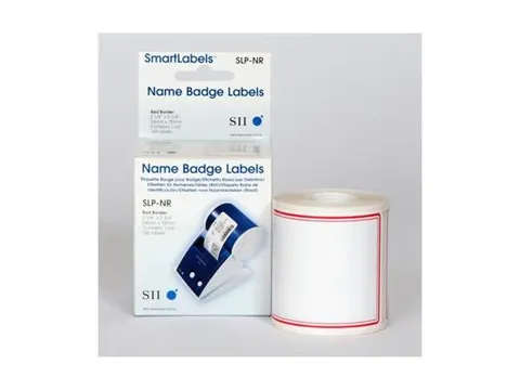 Seiko SLP-NR naamkaartjes rood 54x70mm