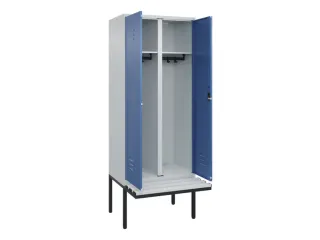 locker voor scheiding van kleding,HxBxD 2120x800x815mm,2vak - 2