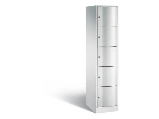 armoire multicases,corps RAL7035,face avant RAL7035