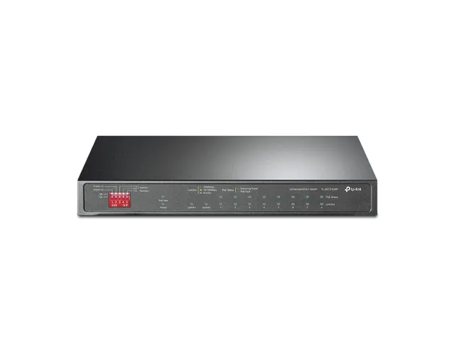 TP-Link TL-SG1210MP, Unmanaged, Gigabit Ethernet (10/100/1000), Power