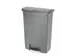 Pedaalemmer Slim Jim Step On Front Kunststof 90 Liter Grijs