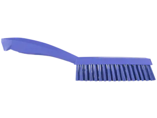 Vikan Hygiene smalle handborstel extra harde vezels 300mm paars - 2