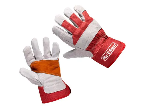 My-T-Gear Glovwork 200 mechanische handschoenen, grijs/rood, maat 8